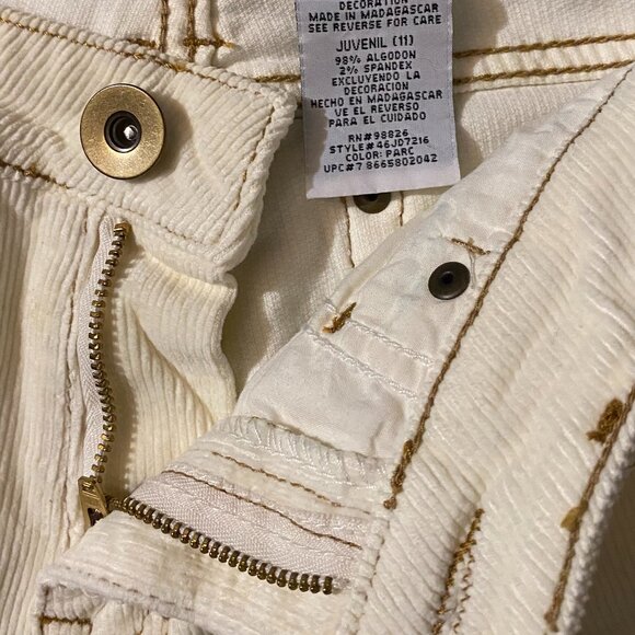 No Boundaries Ladies Corduroy Pants Size 11 (Juniors) - Picture 5 of 8